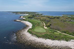 Fishers Island 4th Back Water Aerial